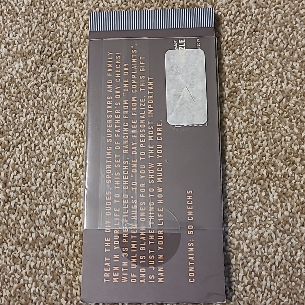 New Dad Checks - Picture 2 of 2